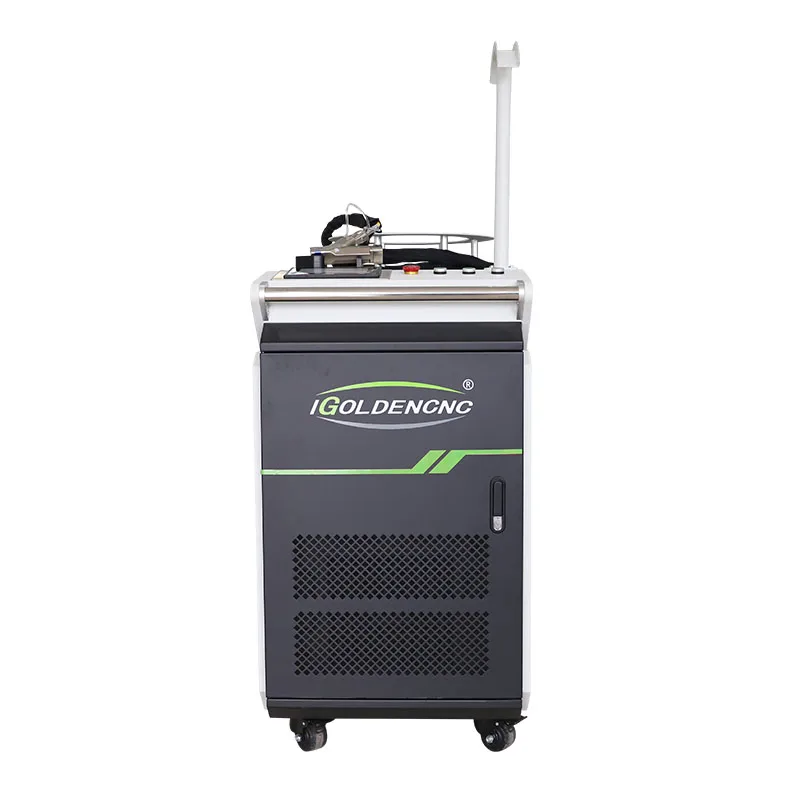 Di Động Cầm Tay Mini Sợi Laser Vệ Sinh 1000W Tẩy Gỉ Sét Laser Laser Làm Sạch Rỉ Sét
