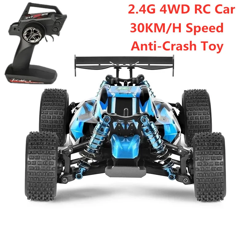 30KM/H High Speed RC Racing Car Independent Shock Absorber All-terrain Cross-country Climbing Buggy Off Load RC Truck Vehical