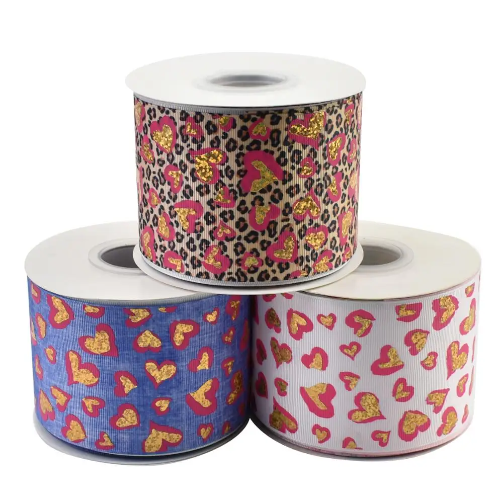 

HSDRibbon 75mm 3inch hsd-design custom Pattern on Grosgrain Ribbon