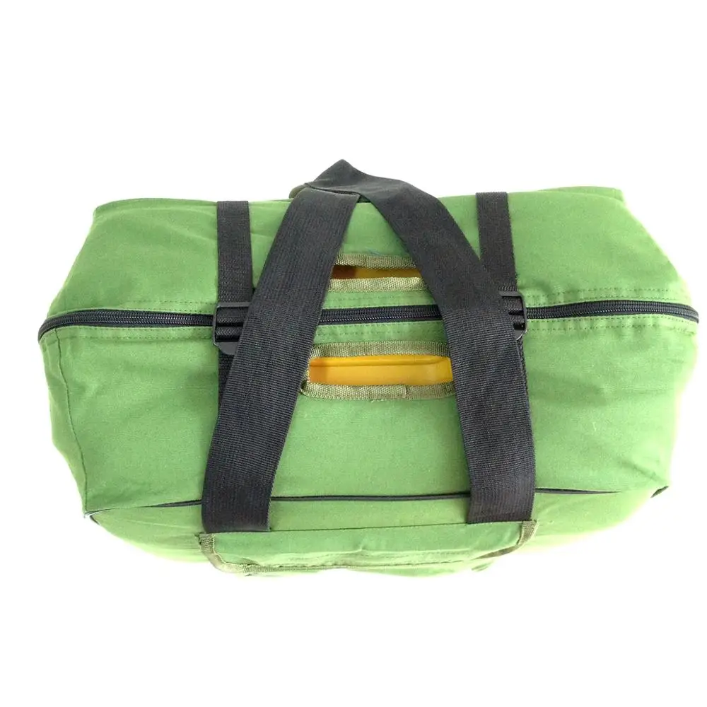 high quality green color Soft bag kitbag backpack for Leica TS16 total station survey bag box