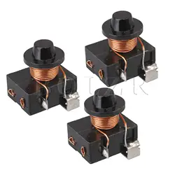 BQLZR 3 Pcs Refrigerator Freezer Accessory Compressor Relay Starter 375W