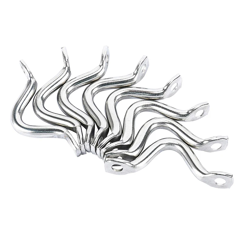 50m String Lights Hanging Kit Heavy Duty 304 cavo in acciaio inossidabile ganci tenditore cavo esterno