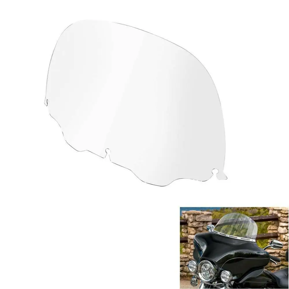 

12'' Clear Windshield Windscreen For Harley Touring Ultra Classic Street Glide Electra Glide 1993-2013 Motorcycle Accessories