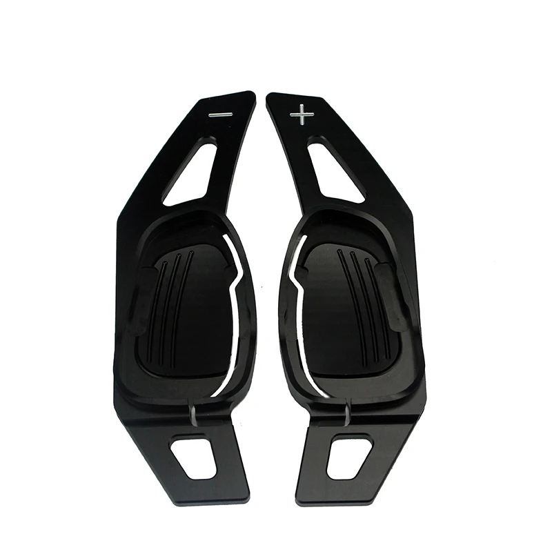 2PCS Aluminum Car Steering Wheel Shift Paddle Shifter Gear Extention For Audi A5 S5 S3  S6 SQ5 RS3 RS6 RS7 Car styling