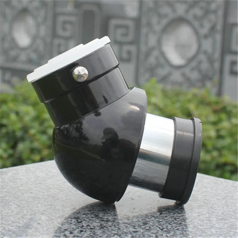 Agnicy 45 Degree Rounded Corners Zenith Mirror 1.25 Inches Interface Astronomical Telescope Accessories 5P9948