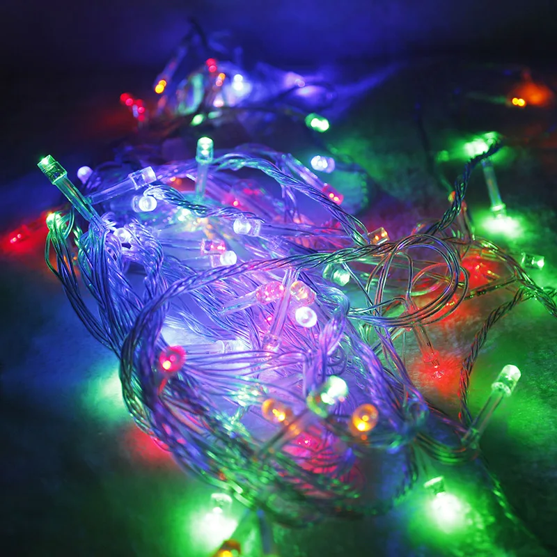 2/3/6/10M 2022 Christmas Decoration for Home LED Lantern String New Year Party Wedding Decoration Party Supplies Lantern DIY USB