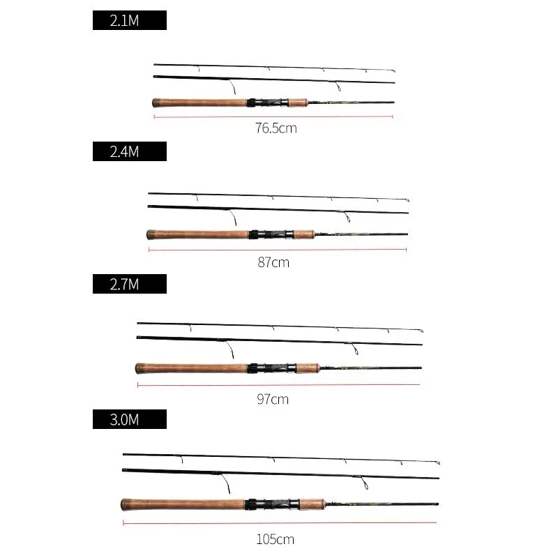 Daijia 30Ton / IM7 High Modulus Graphite Carbon Fishing Rod 3