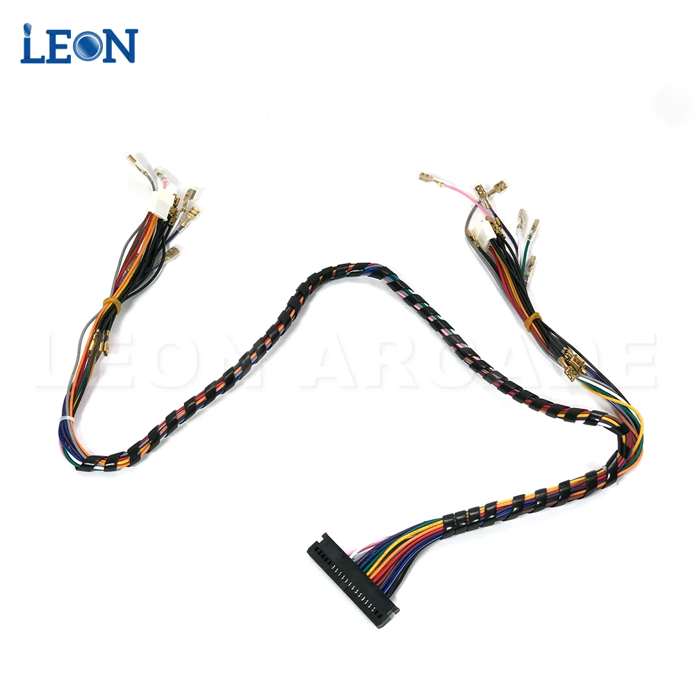 Pandora Box Family Version 40 Pin Wire Harness Cable For Sanwa Joystick And Led Push Buttons Arcade Kit