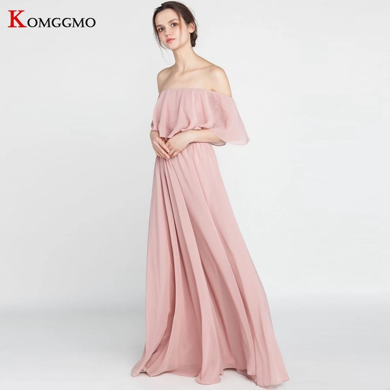 Custom Made Strapless Off the Shoulder Long Evening Dress High-End Zipper Pleated Floor Length Sweep Train Cocktail Party Gown