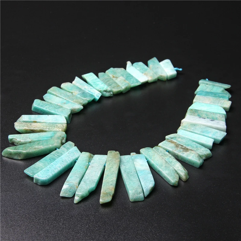 Fashion Natural Point Stone Beads Irregular Slice DIY Beads Lapis Lazuli Labradorite Agat Beaded For Jewelry Making Accessories