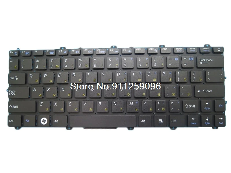 Laptop Keyboard For IRU For ULTRALIGHT 401 Russia RU Black New