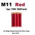 1 pieza M11 rojo