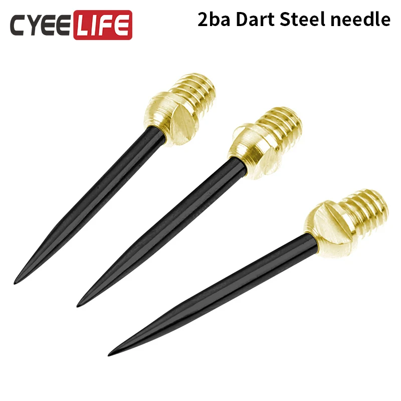 

CyeeLife 30Pcs/et Professional Replaceable Dart Steel Tip 2BA Thread Darts Needle Accessories Drop Shipping