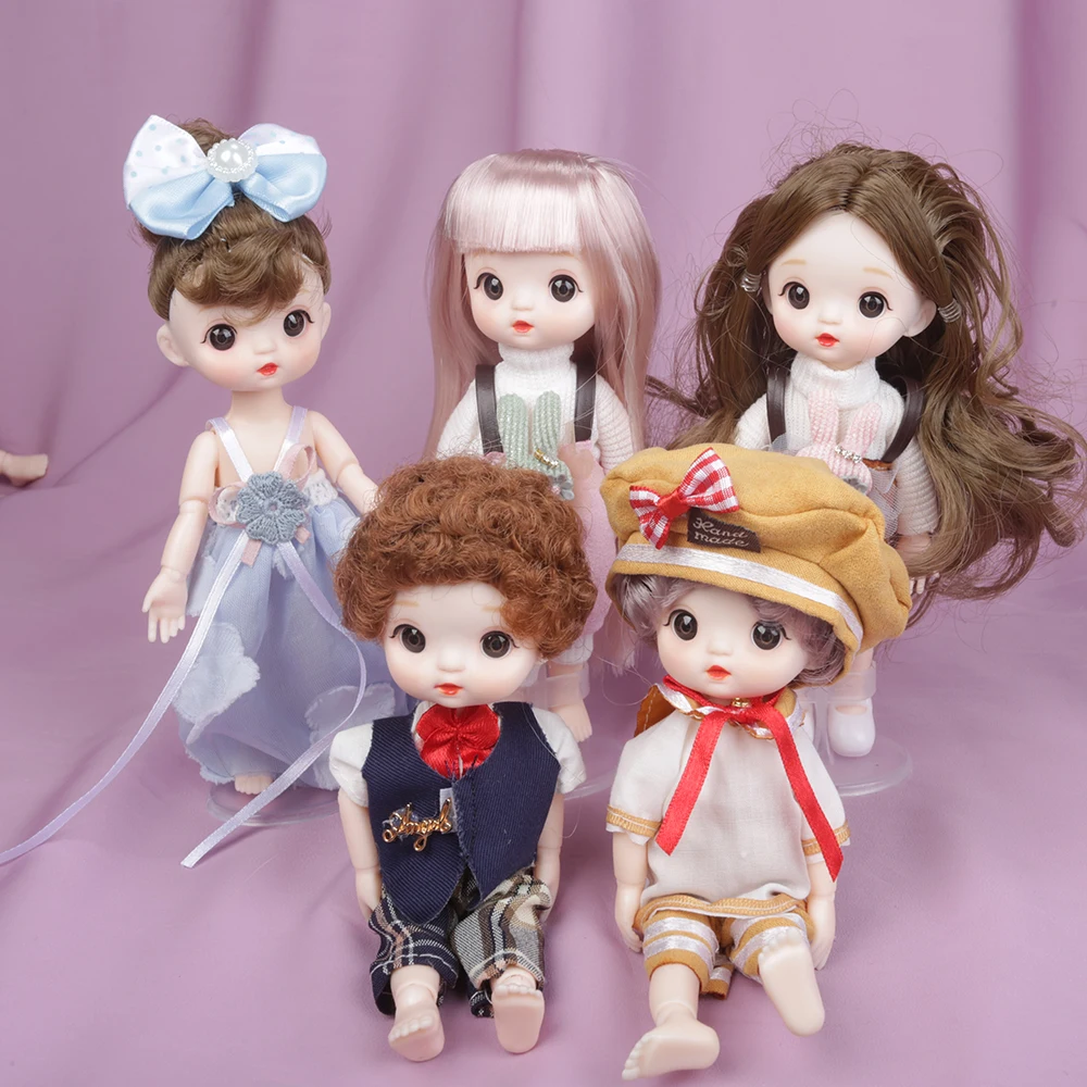 Nuovo vestito JK da 16cm bambola BJD 13 bambole Bjd fai da te snodate mobili giocattolo per il viso squisito BJD fai da te jyoshikoukosei raccogliere il regalo del giocattolo per le ragazze