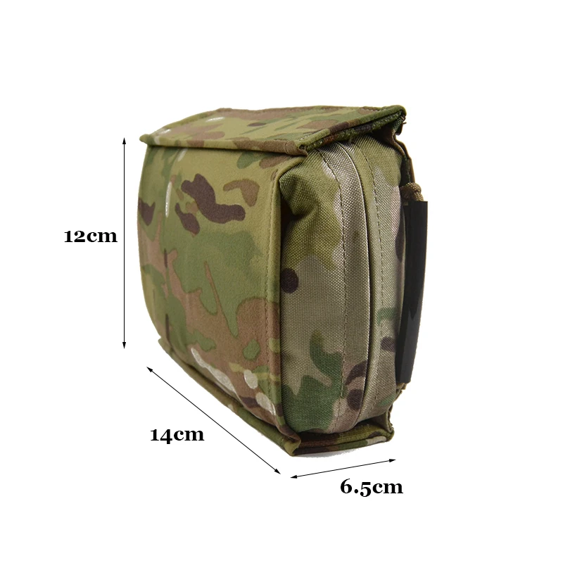 

TW-P054 Delustering TwinFalcons Tactical Low-Vis Blow-Out Kit IFAK Trauma Medical First Aid Kit Pouch EMT Pouch