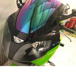 Windscreen For 2000 2001 2002 Kawasaki Ninja 636 ZX6R ZX-6R / 2005 2006 2007 2008 ZZR600 ZRR 600 ZX600 Screen Windshield