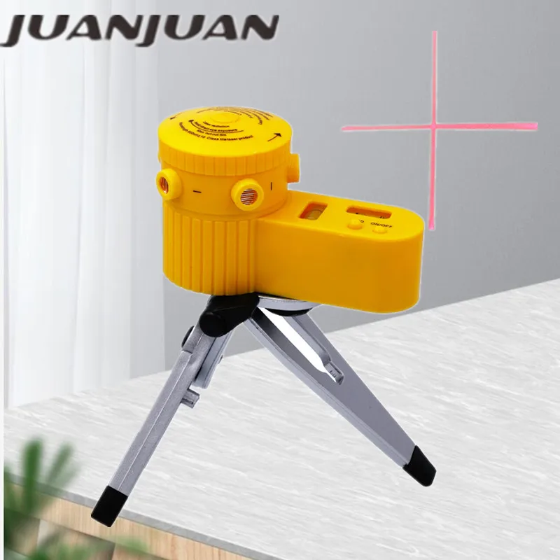 Multifunction Cross Line Laser Level Ertical Horizontal Vertical Line Equipment Measuring with Tripod Laser Trena Level Tools