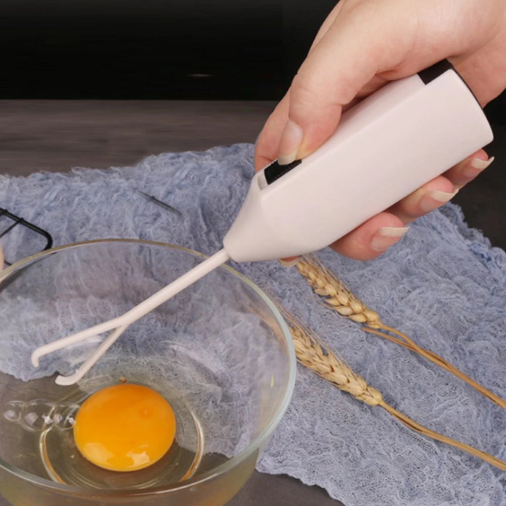 Mini mousseur à lait électrique, presse-mousse, fouet pour centre commercial, agitateur pour café, batteur à œufs