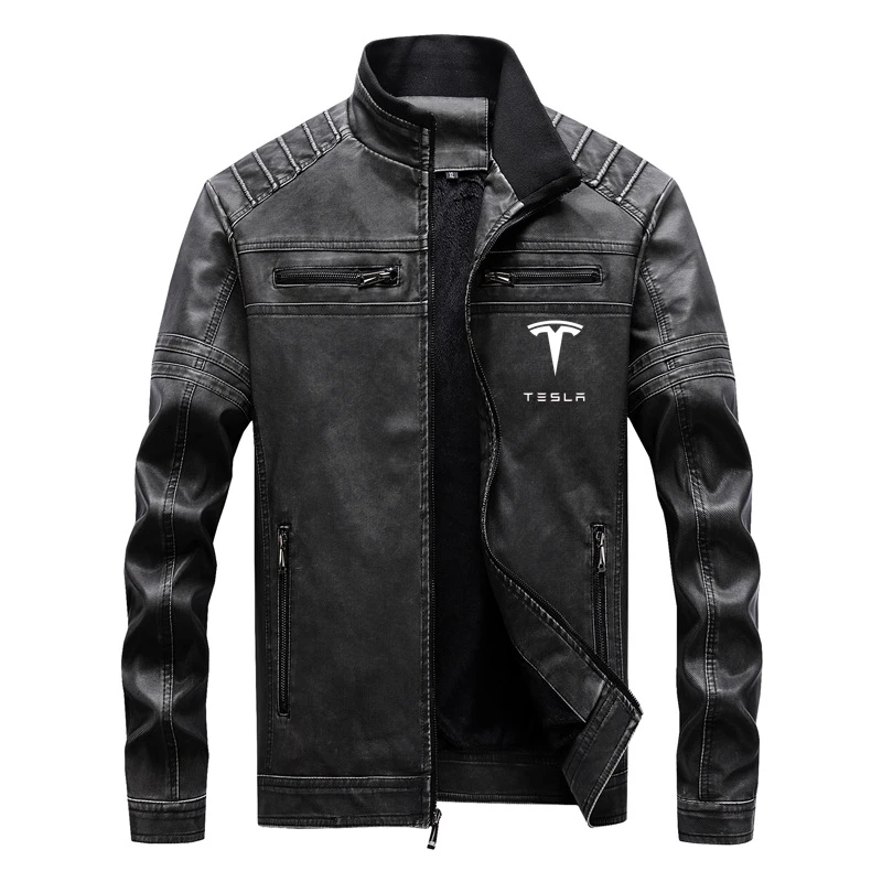 Tesla Genuine Leather Jacket | Hand Made Quality