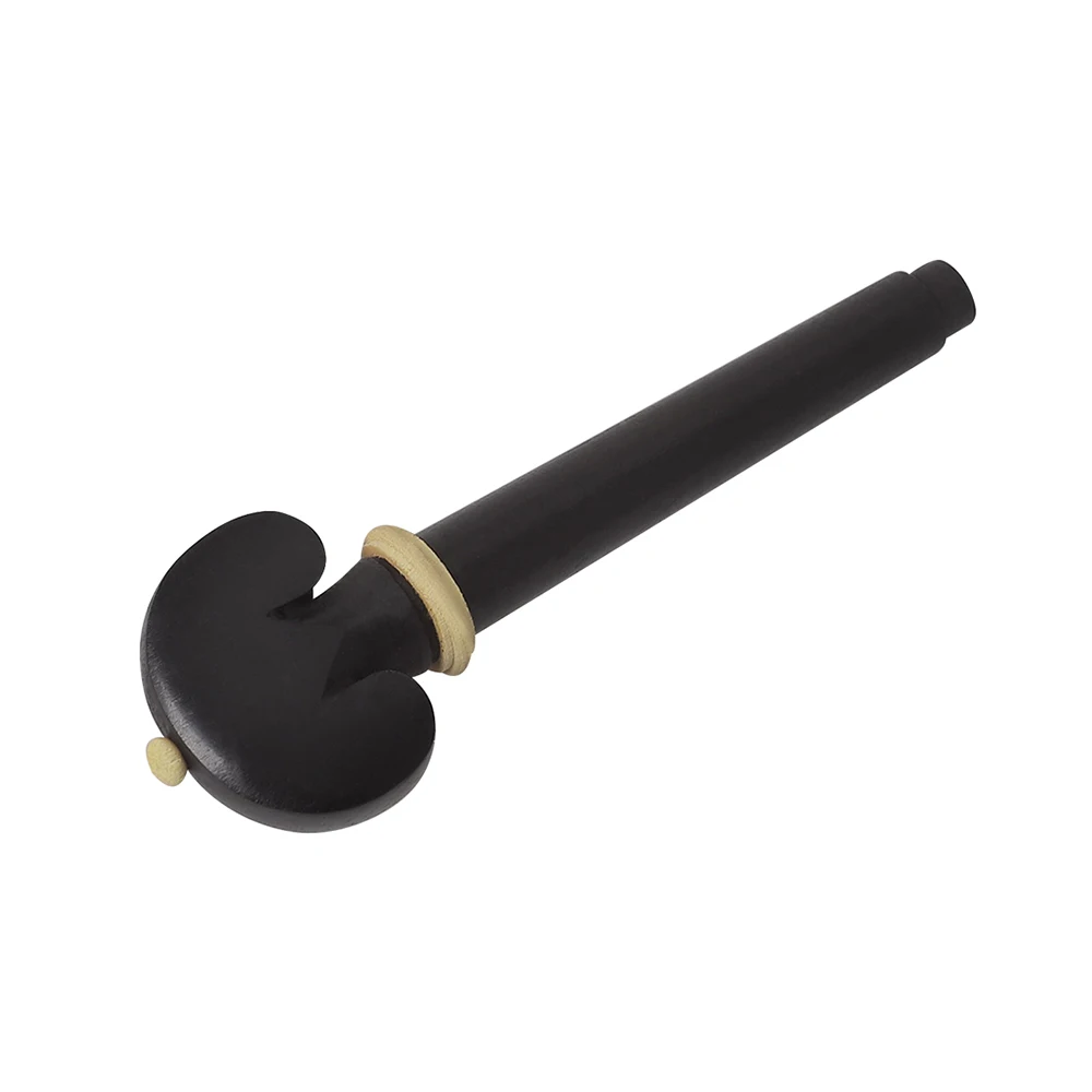 Ebenholz 4/4 Violine Zubehör Set String Tuning Peg/Saitenhalter/Kinn Rest/Schwanz Nagel Hochwertige Geige Musikinstrument Teile – Detail 4