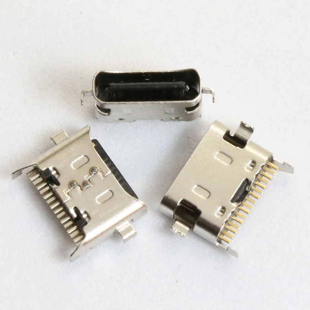 10-50 pz Micro USB tipo C porta di ricarica connettore presa di ricarica presa Dock Dock per Samsung A20S A207F A2070 Jack di tipo C