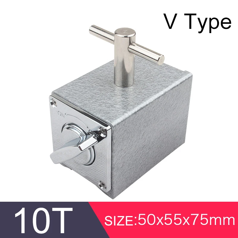 6T 8T 10T 12T 7K 12K V type Metal Switch Magnetic Table Base Magnetic Base Dial Indicator Stand Base Magnet Holder Wire Cutting