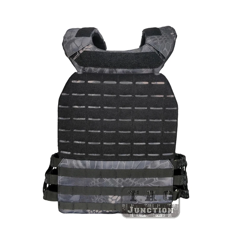 

Tactical CrossFit Weighted Vest Adjustable MOLLE Modular Quick Release Plate Carrier For Training Fitness Combat TYP