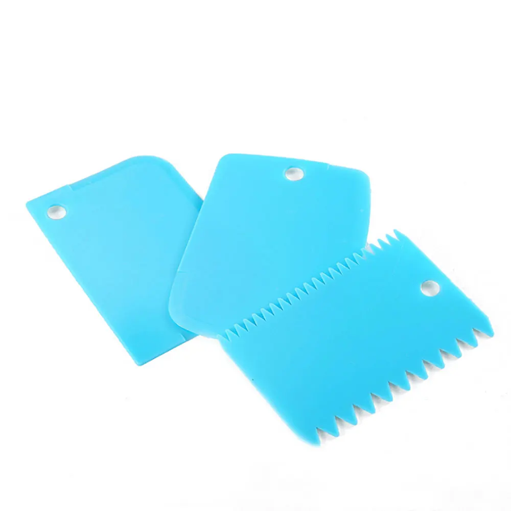 Silicone world 3PCS/Set Dough Cake Cutter Slicer Spatula for Cake Cream Scraper Pasty Cutters Scraper DIY Cake Decorating Tools - Image 4