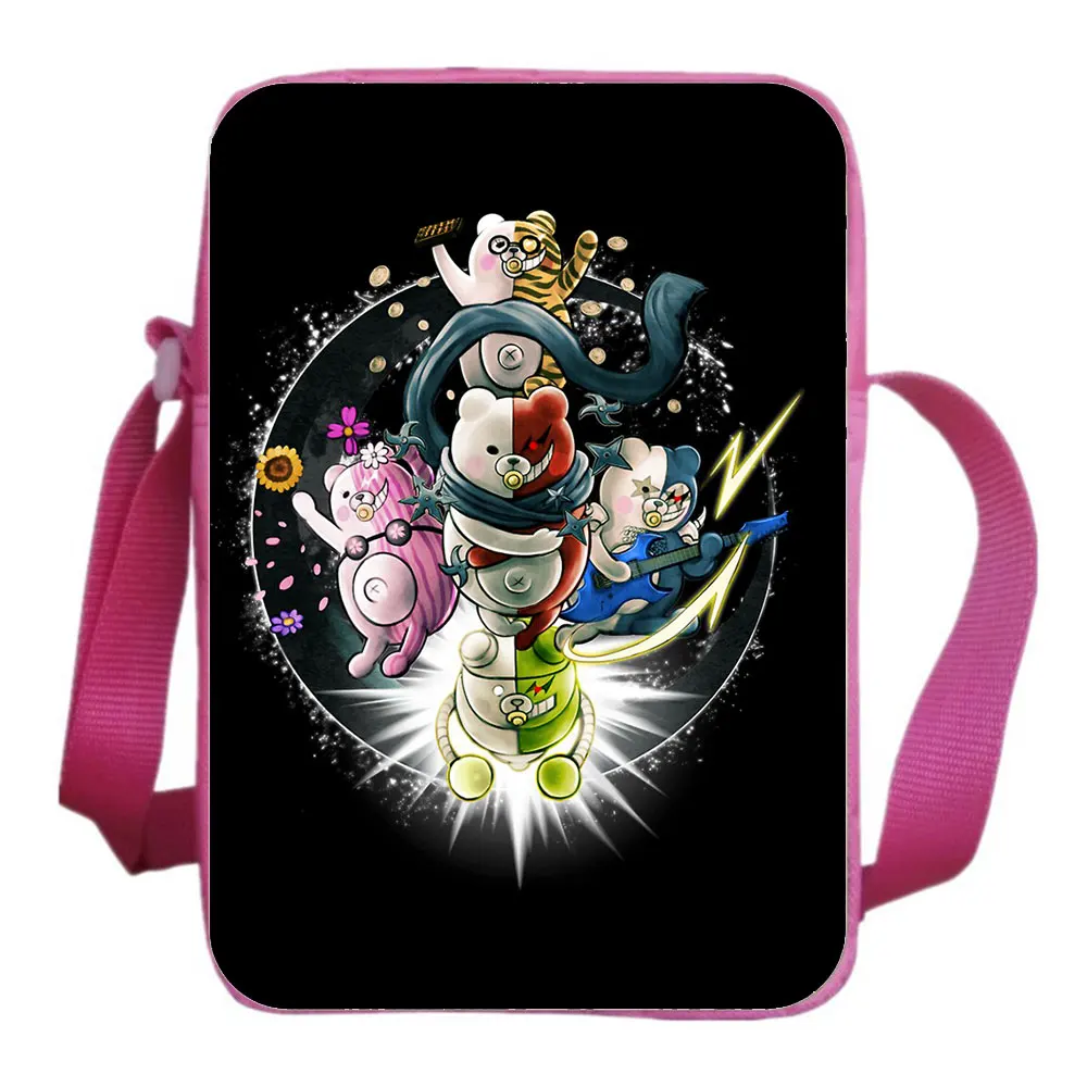 New Danganronpa Mini School Bag Backpack Casual Crossbody Bag Boy Girl Shoulder Bag Diagonal Small Backpack Light Phone Bag