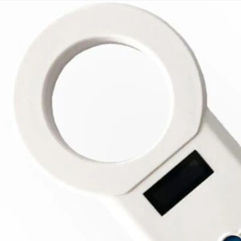 Handheld Protable Pet Chip Reader Scanner Animal Microchip Recognition Reader for Cat Dog Transponders in Cushioned Case