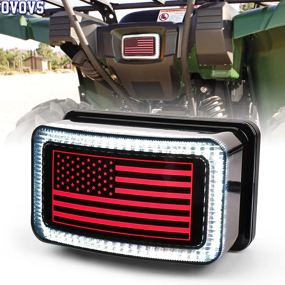 

YFM Brake Light ATV Led Tail Light for YFM Rhino YXR700/660/450 Replace OEM Part Number 5KM-84710-01-00