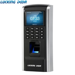 Keypad fingerprint access control employee attendance RFID biometric access TCP / IP USB port 125KHZ Access control system Y-08