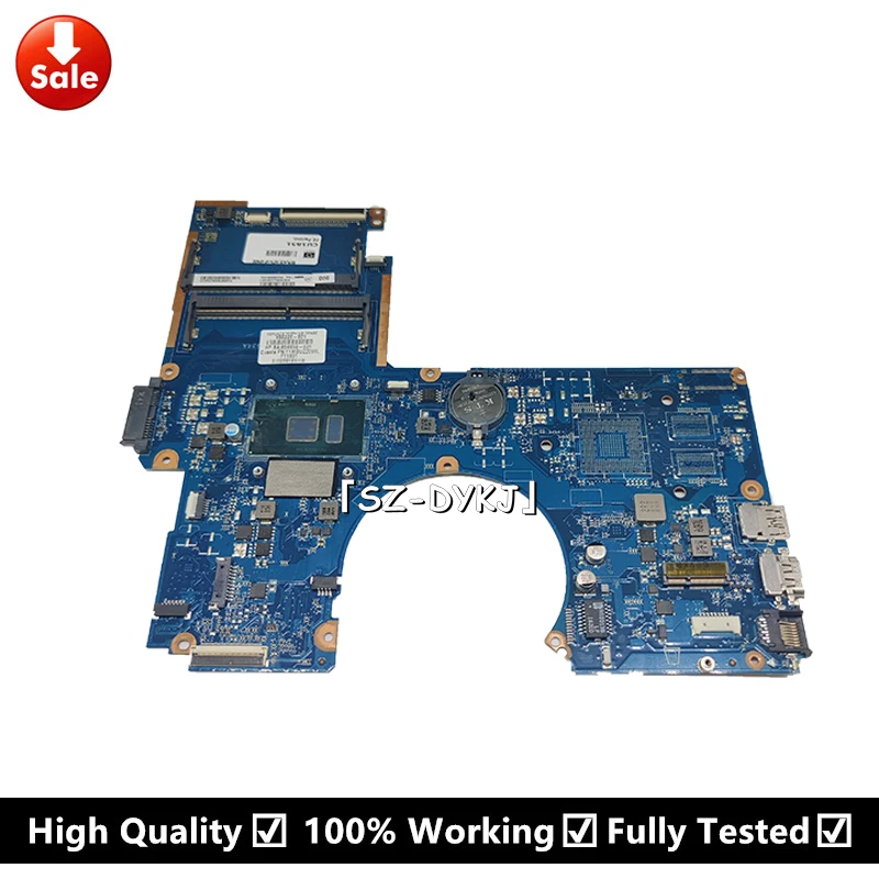 FOR HP PAVILION 15-AU Laptop motherboard 859956-601 856226-601 856226-501 856226-001 DAG34AMB6D0 Mainboard With PENT4405U