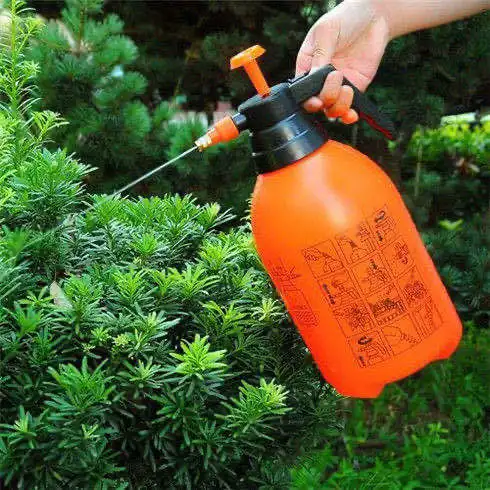 

Water Spray Watering pot Home Garden 2L Pneumatic Automatic Sprayer Orange Bottle Watering Pot Garden Sprinkler Bottle E11353