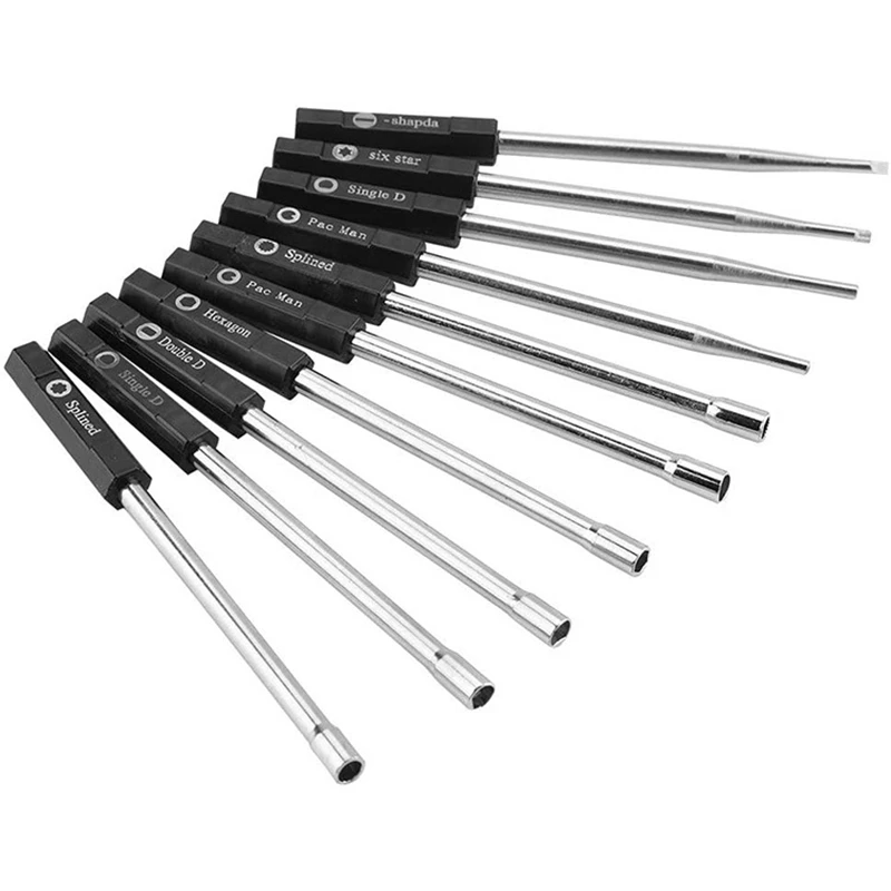 10 pçs ajuste do carburador chave de fenda carburador ferramenta kit para motor trimmer weedeater motosserra