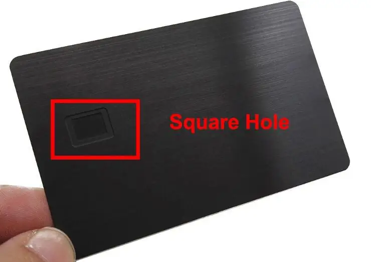 Stainless Steel Metal Chip Card