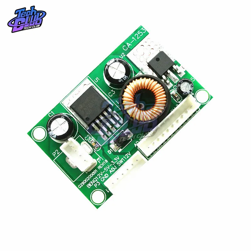 CA-1253 modulo di conversione di tensione da 12V a 5V a 3.3V BENQ muslimbenq power board