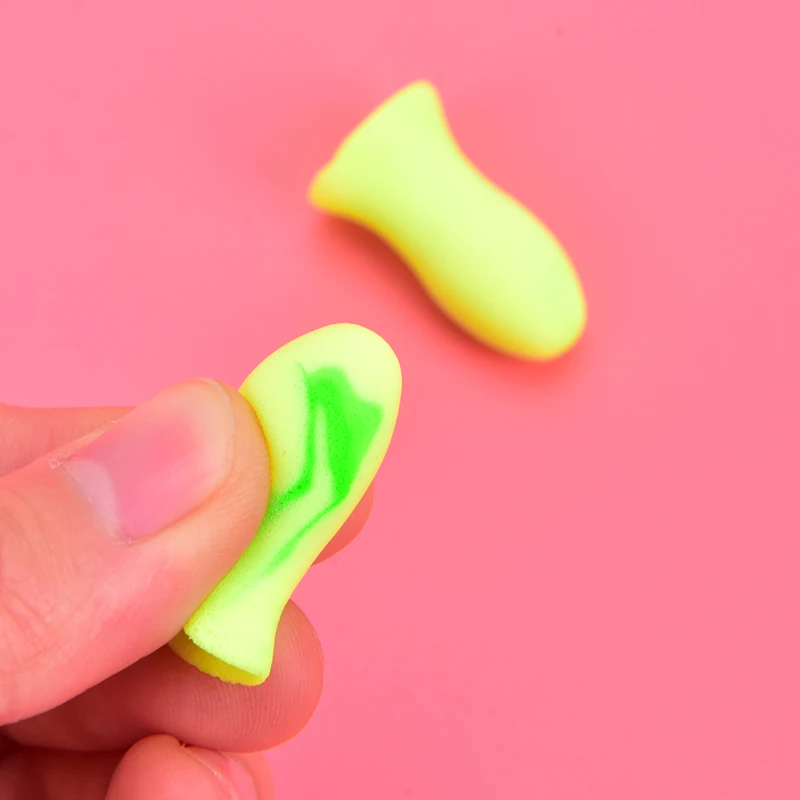 1Pair Comfort Soft Foam Ear Plugs Tapered Travel Sleep Noise Reduction Prevention Earplugs Sound Insulation Ear Protection