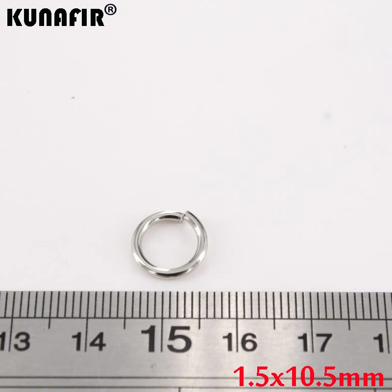 1.4 Mm-1.5 Mm Kawat Baja Stainless Steel Cincin 200 Pcs-1000 Pcs DIY Aksesoris Kalung Rantai bagian