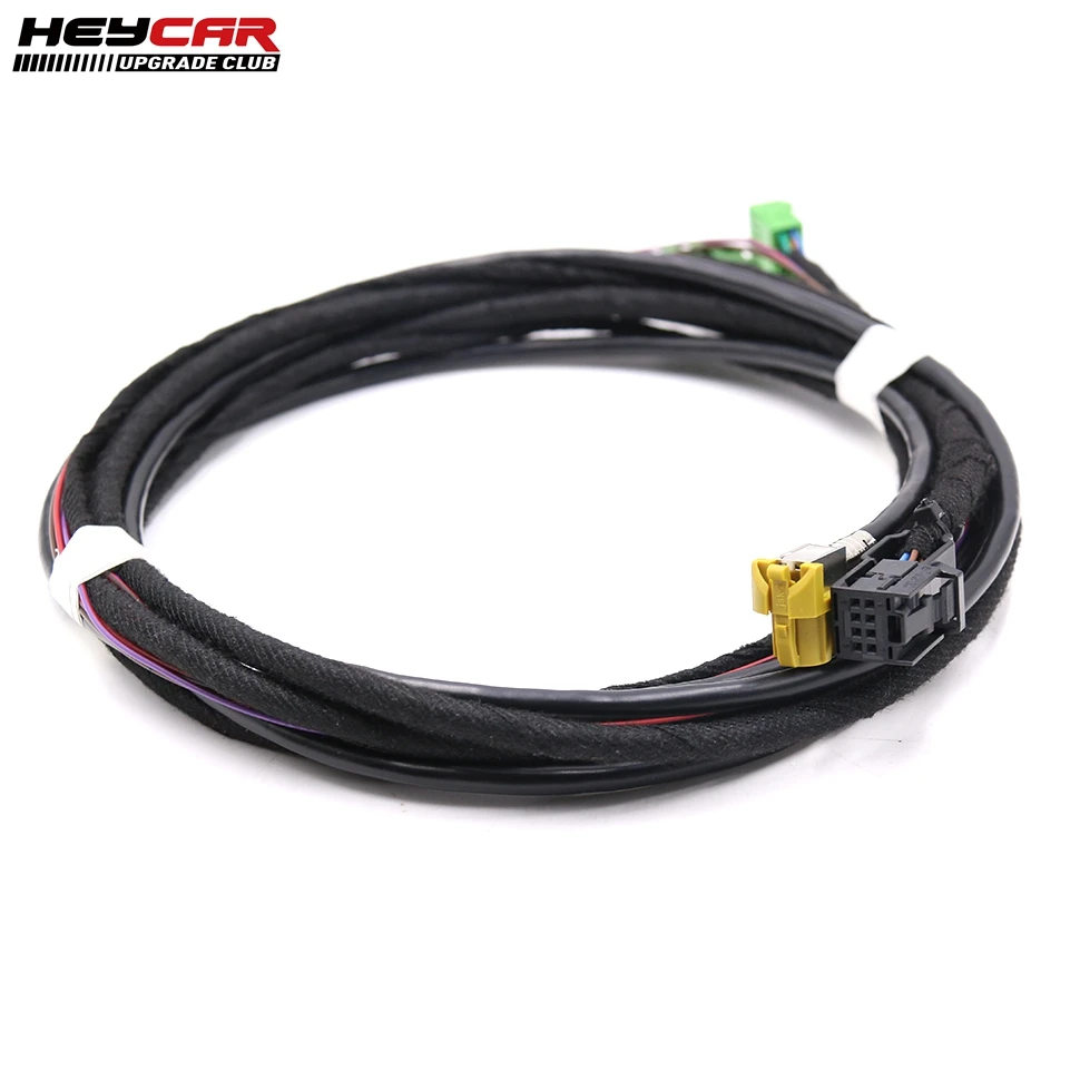 FOR Audi A4 A5 B9 8W Q5 Q7 FY Audio CarPlay AMI USB Music Smartphone Interface AUX-IN Cable wire Harness FOR 8W0035736 - 8 PIN