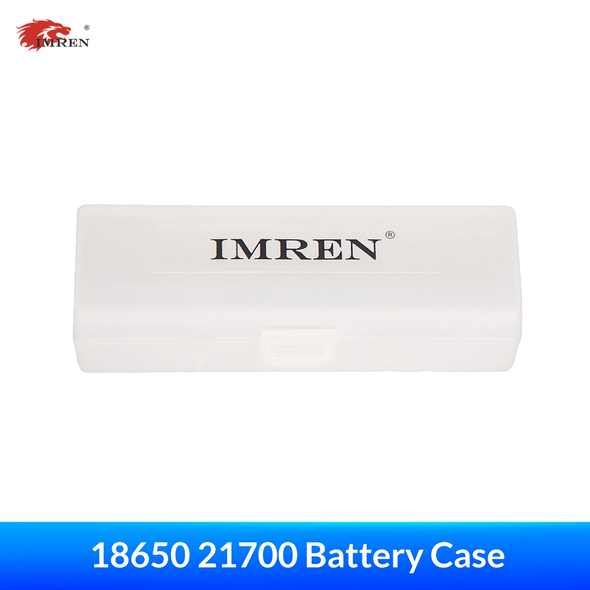 IMREN Hard Plastic 18650 Battery Storage Boxes Case Holder With Clip For 18650 2x21700 Rechargeable Battery Waterproof Cases