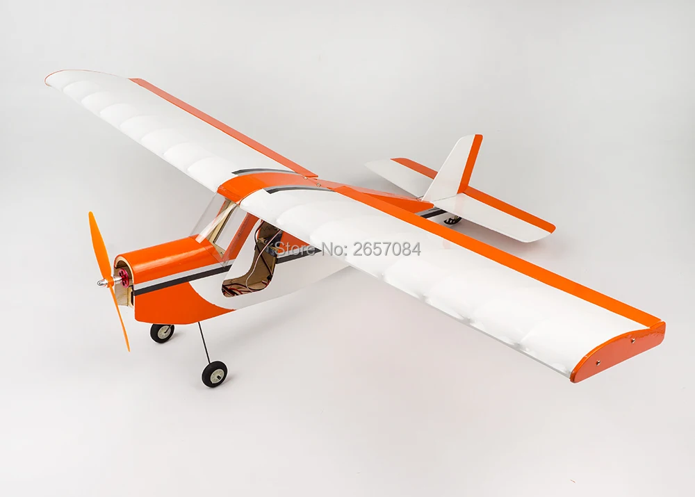 Balsawood RC Flugzeuge Modell Laser Cut Training Trainer T09 Aeromax 750mm Spannweite Balsa Baukasten Holzig keit Modell Holz Flugzeug – Detail 4