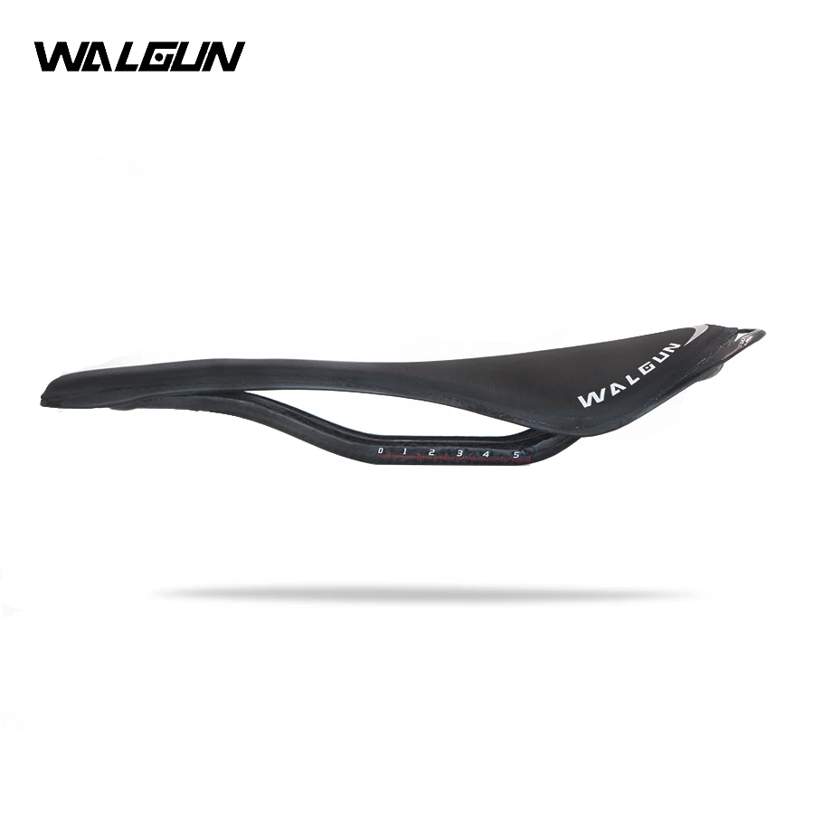 WALGUN Full Carbons Fiber Saddle Ultralight Bike Saddle Road Mtb Mountain Bicycle Seat Bike Hollow Saddle Bicycle Parts