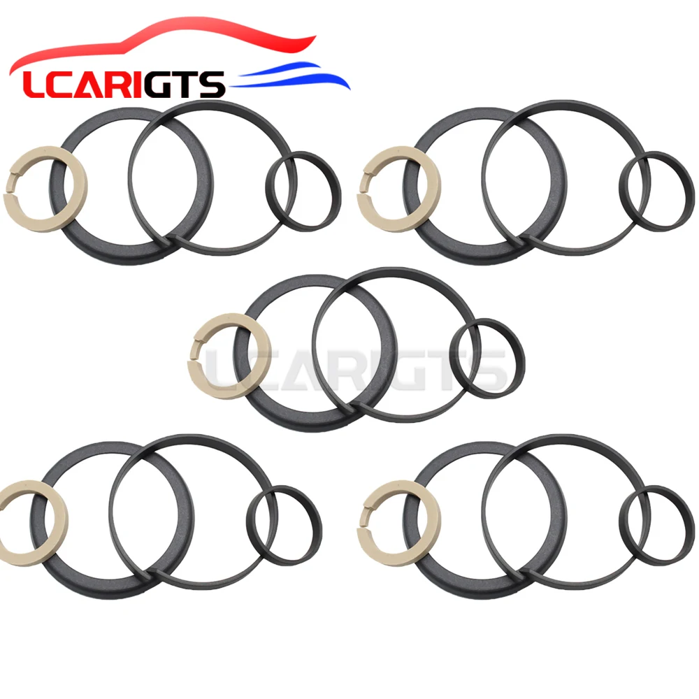 [4pc/Set] For Mercedes Benz W164 W166 W221 W251 Air Suspension Compressor Pump Cylinder Piston Rings 1643201204 2213200704