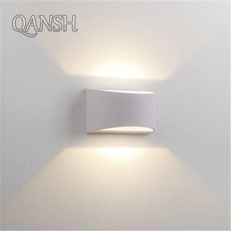 

Led Wall Lamp Aluminum Outdoor Waterproof Up Down Wall Light For Home Stair Bedroom Bedside Bathroom Corridor Lighting