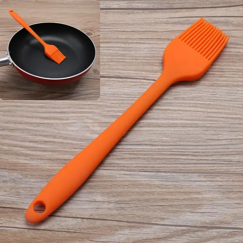 1 Pcs Bbq Accessories Oil Brush Silicone Basting Barbecue Pastry Turkey Brush Cooking Kitchen Utensil Baking Cocina