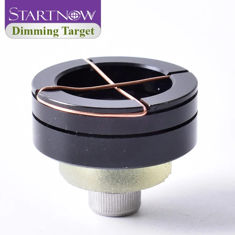 Startnow Dimming Target 1st Mirror Holder with Laser Path Calibrating Device Light Regulator Alignment Kit for CO2 Laser Machine
