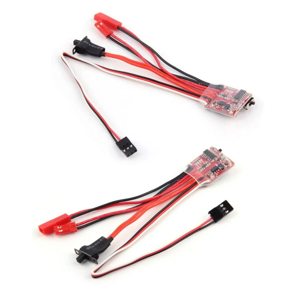 5pcs/lot 3.0V-9.4V 2KHz Driver Frequency RC ESC 20A Brush Motor Electronic Speed Controller W/ Brake For RC Car Boat Tank