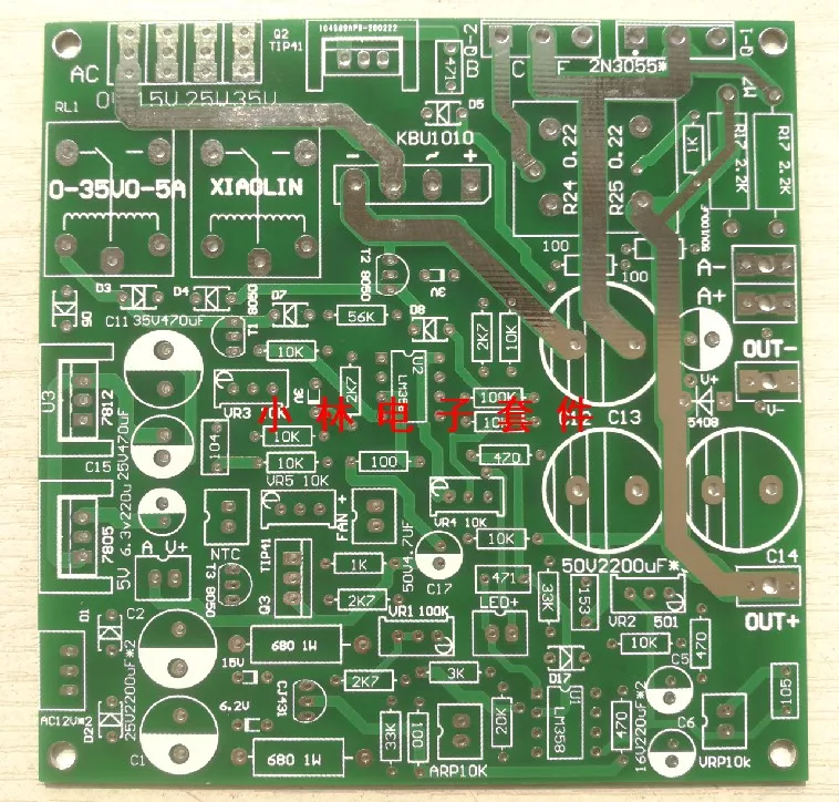 Adjustable power supply 0-30V 0-5A Learning experiment power board Stabilized constant current power board kit