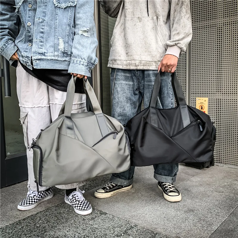 Bolsa deportiva de gimnasio para mujer, con separación bolso de hombro para Yoga seca y húmeda, zapatos de viaje impermeables, Maleta Deportiva